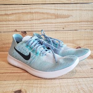 Nike Free RN Flyknit 2017 Blue Tint 880844-402 Wom